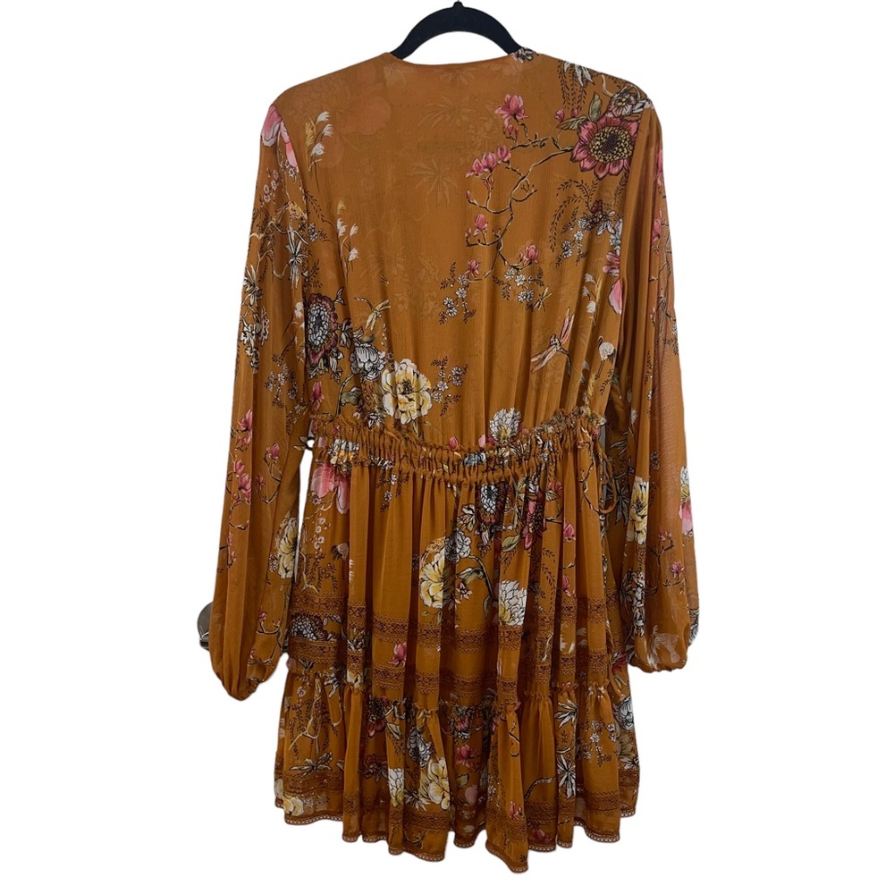 Free People Cherry Blossom Tiered Mini Dress Sz. XS - Picture 7 of 14